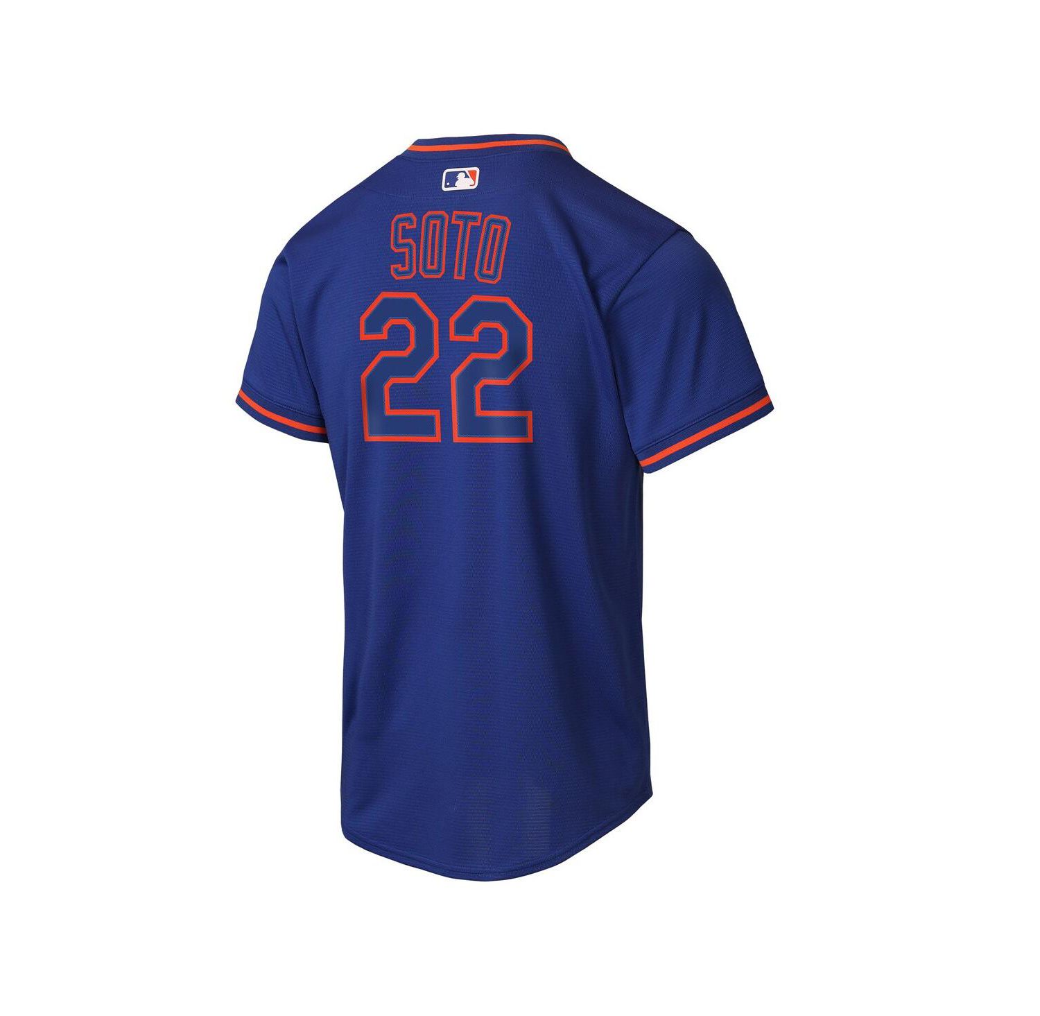 Big Boys and Girls Juan Soto Royal New York Mets Alternate Replica Jersey