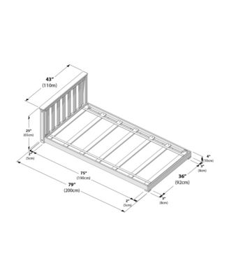 Classic Floor Bed, Twin