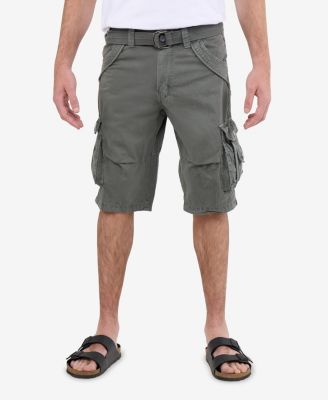 Big & Tall Cargo Shorts Camo & Solid Colors 12.5" Inseam Knee Length Classic Fit Multi Pocket