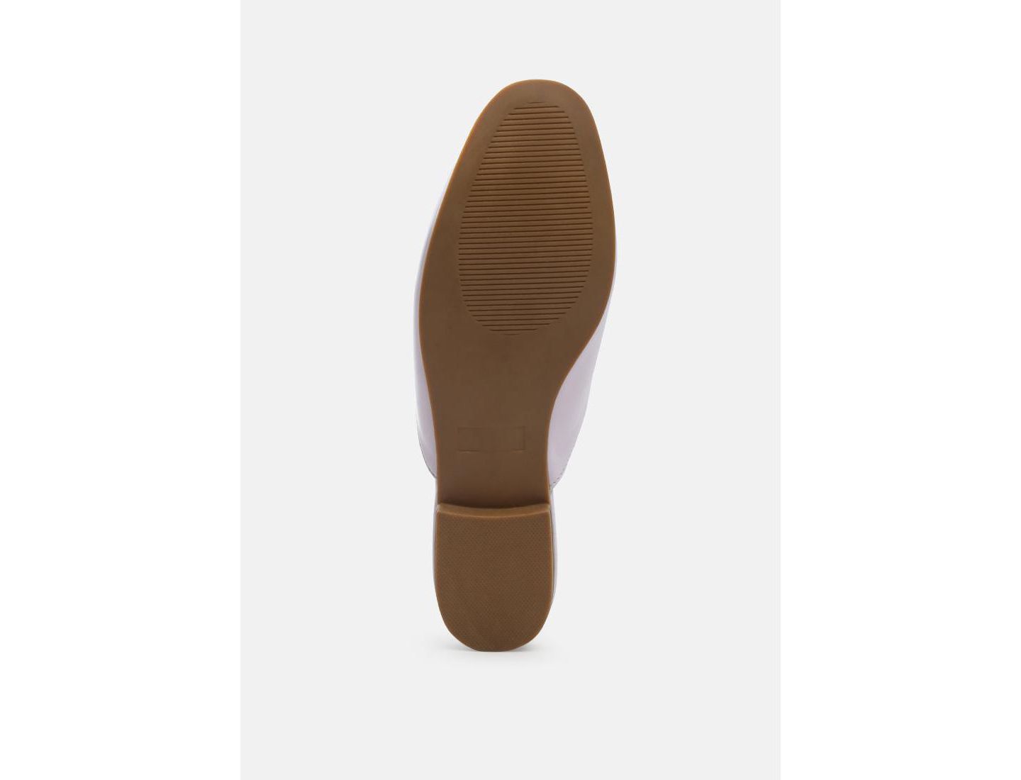 Женские сабо London Rag Vasiliki Faux Leather Flat Mules, цвет: Фиолетовый — фото 4