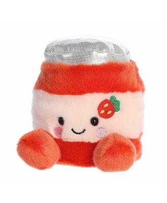 Mini JJ Strawberry Jelly Palm Pals Adorable Plush Toy Red 4.5"