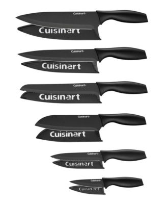 Ceramic Coated 12-Piece Cutlery Knife Set