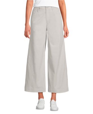 Petite Knockabout Chino High Rise 5 Pocket Wide Leg Crop Pants