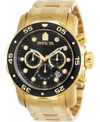 Men's 0072 Pro Diver Quartz Chronograph Dial Watch