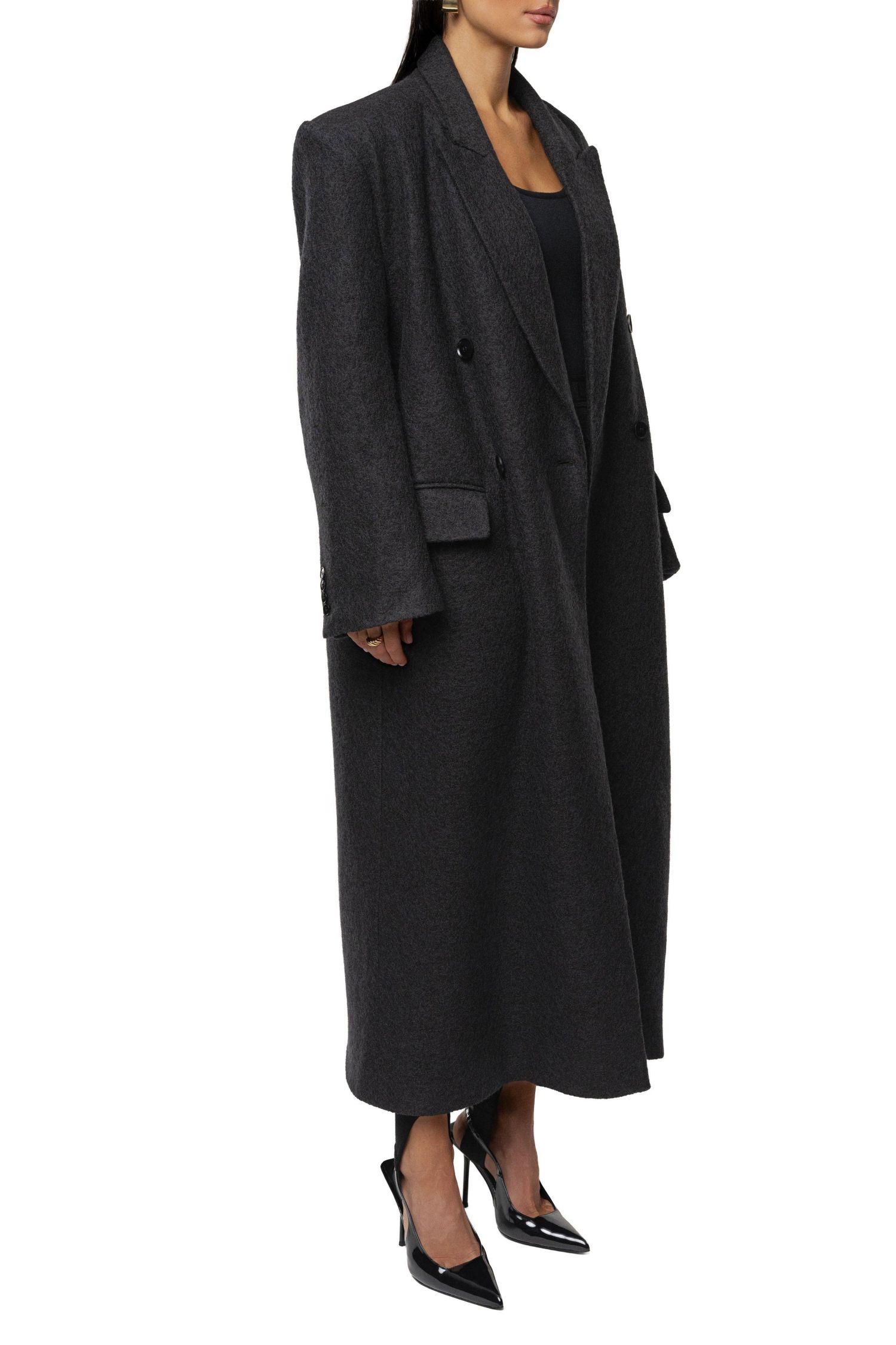 Women's Oversize Double Breasted Coat
