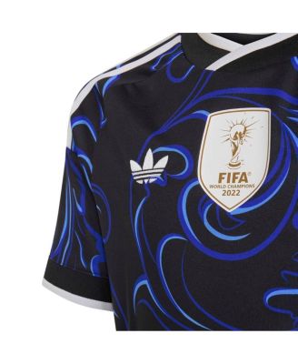 Big Boys and Girls Black Argentina National Team 2026 Away Replica Jersey