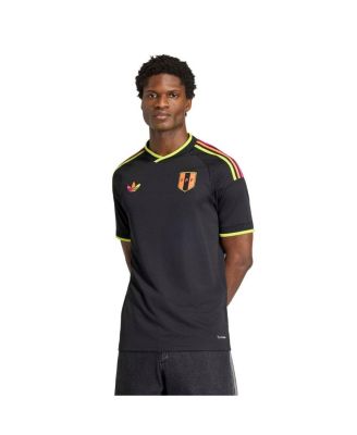 Men's Black Peru National Team 2026 Away Replica Jersey