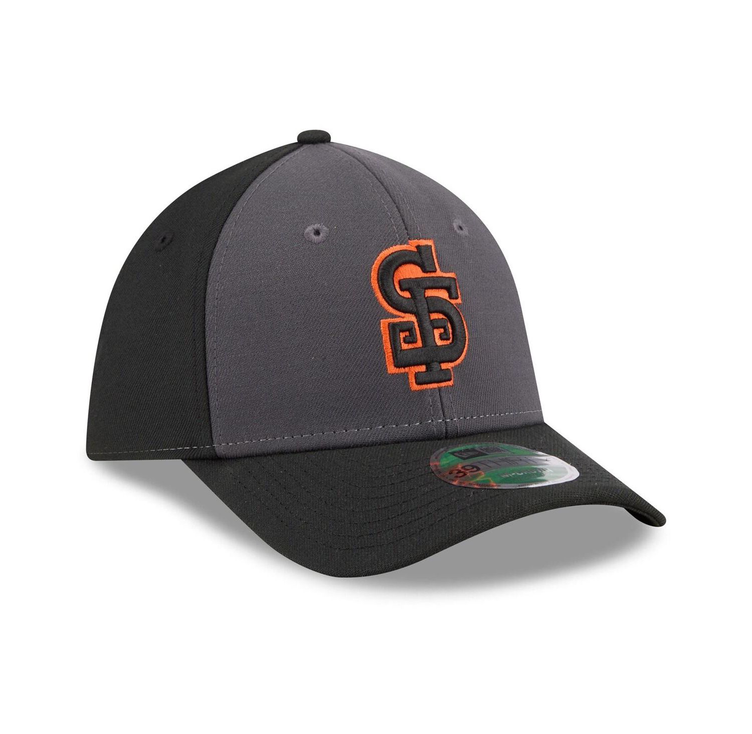 Men's Gray/Black San Francisco Giants Player Replica Alternate 39THIRTY Flex Hat