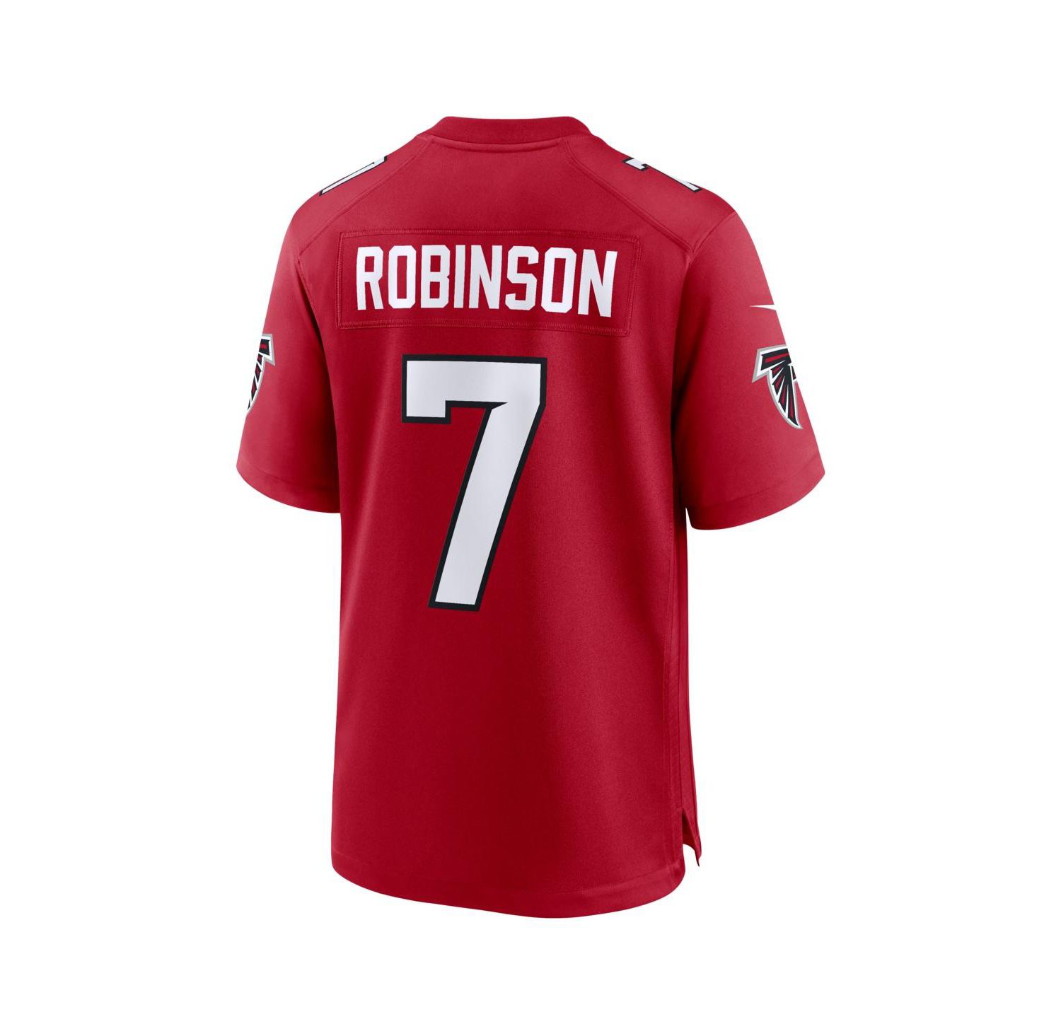 Men's Bijan Robinson Red Atlanta Falcons Game Jersey