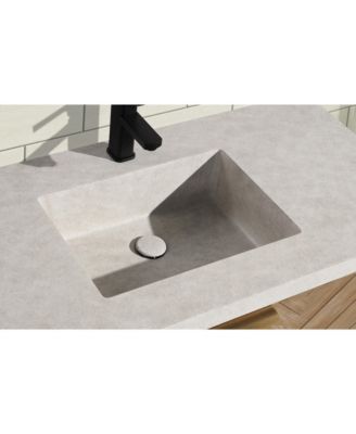 42" Carlsbad Freestanding, Weathered Fir Finish