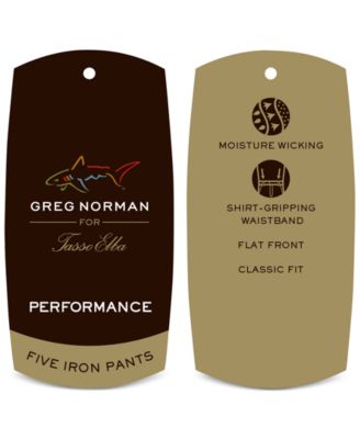 greg norman for tasso elba five iron pants