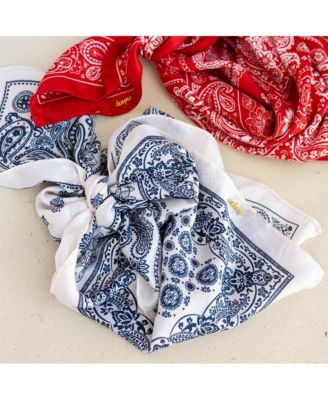 Women's Satin Paisley Headscarf