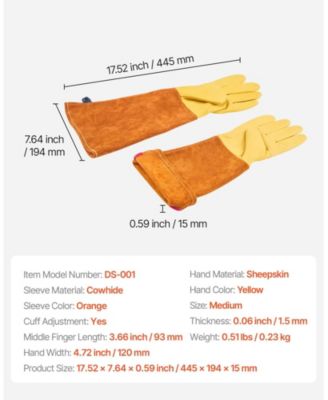 Gardening Gloves, Thorn-Proof, Long-Sleeve, Puncture Resistant