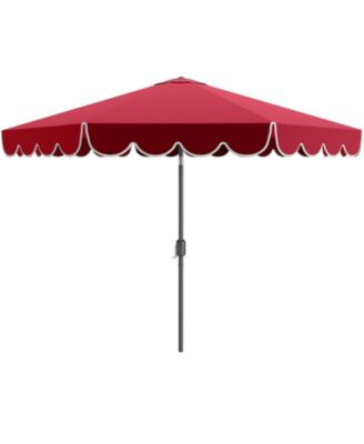 10 ft Patio Market Umbrella with Crank and Tilt Adjustment
