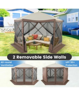Pop Up Gazebo Screen House Tent with Mesh Netting Walls