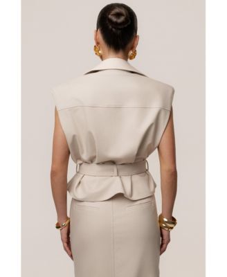 Women's In Focus Belted Vest