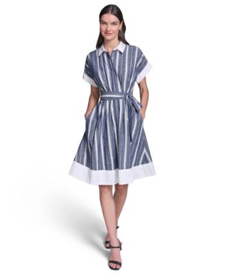 goldray cosima knit midi dress Simkhai Christina Tidepool Eyelet Knit Midi Dress main image 0