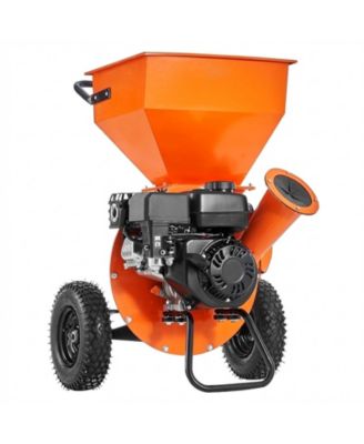 Wood Chipper Shredder, 7 HP, 3" Max Diameter, Gas Powered for Landscaping