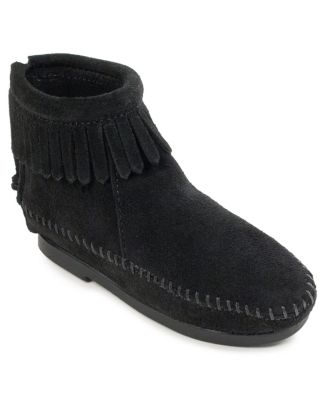 Little Girls Kids' Suede Back Zip Boots