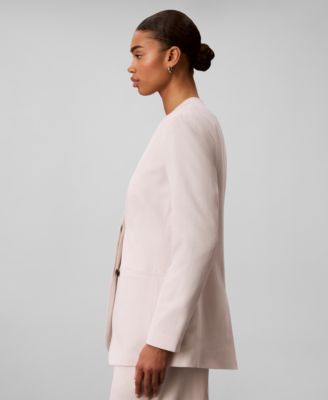 Women's Classic Fit V-Neck Blazer