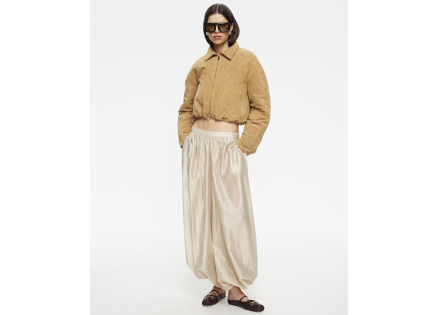 Women's Ember Side Zipper Balloon Pants