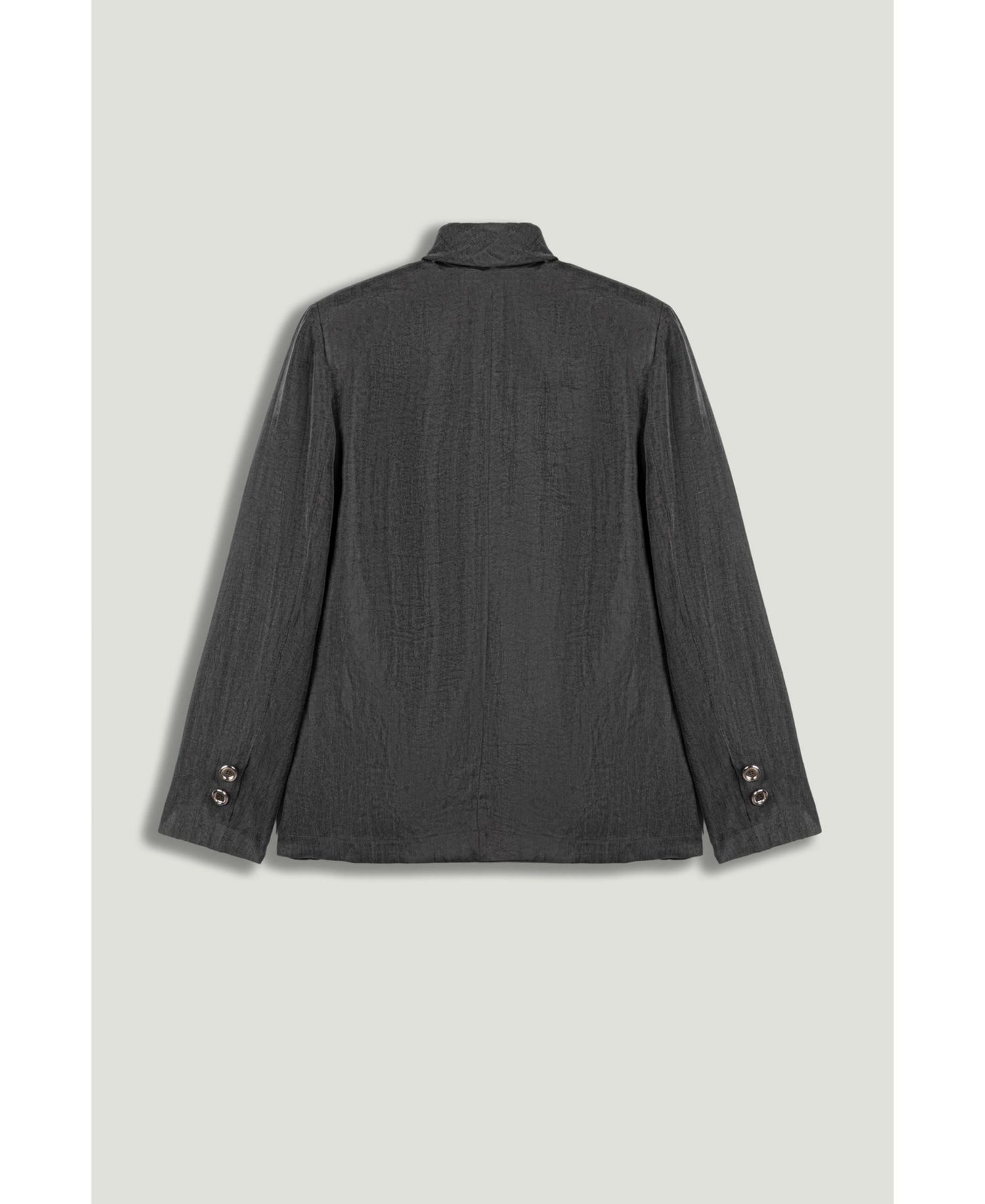 Women's Asymmetrical Draped Tailored Jacket