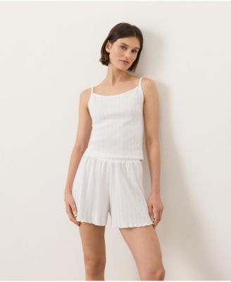 Women's Organic Cotton Pointelle Cami