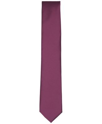 Men's Burnel Micro Check Slim Tie