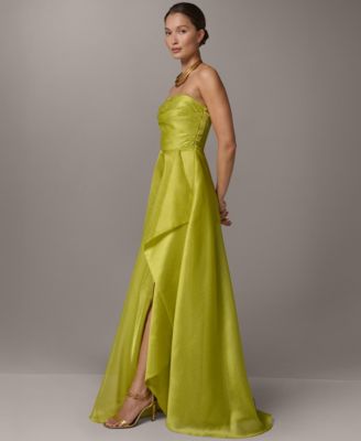Women's Strapless Surplus Ball Gown