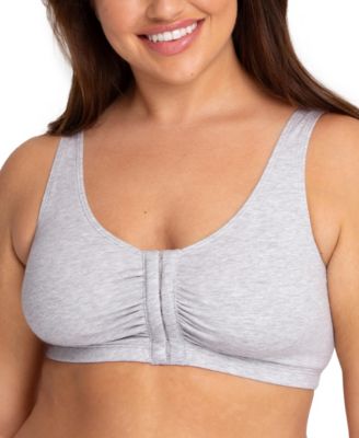 Women's 3-Pack Beyond Soft Front Closure Cotton Bra