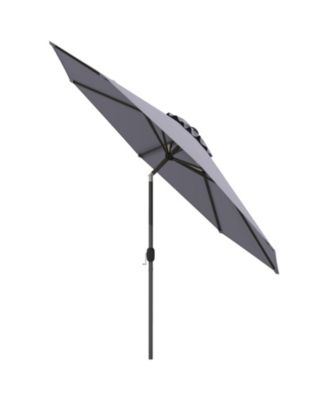Tilt Adjustable Outdoor Patio Umbrella with Crank Handle For Outdoor Use