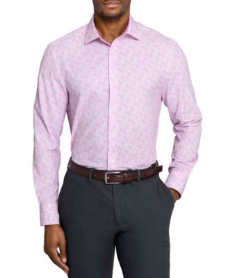 Men's Slim-Fit Performance Stretch Comfort Dress Shirt