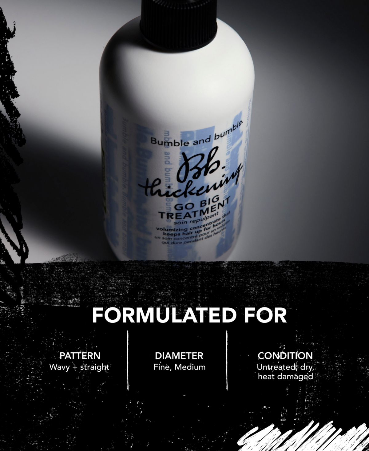 Bumble and Bumble Thickening Go Big Plumping Treatment, 8.5 oz.