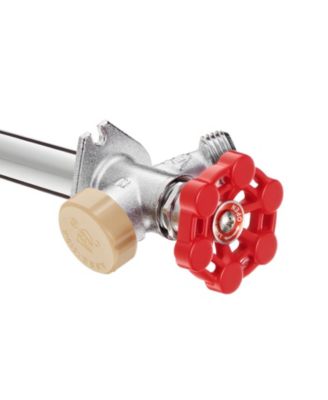 Anti-Siphon Frost-Proof Sillcock, 12" Outdoor Faucet Bib with Backflow Preventer