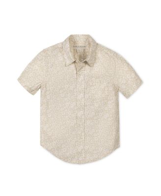 Hope Henry Boys Linen Short Sleeve Shirt - Sandy floral 23$
