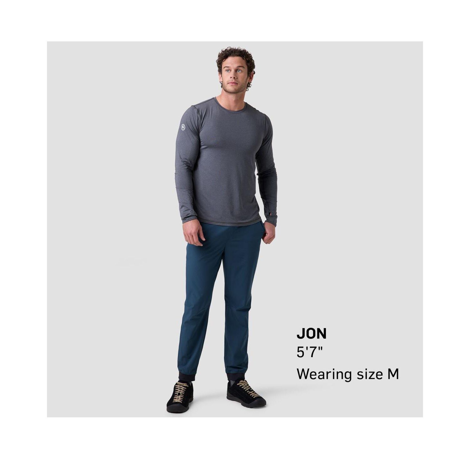 Men's Tahoe Pro LT Sun Long-Sleeve Crew Performance Shirts Long Sleeve