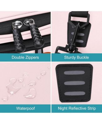 Bike Rack Bag with Removable Panniers Insulated Waterproof Bicycle Trunk Cooler Storage Rear Seat Cargo for Commuting Travel Camping