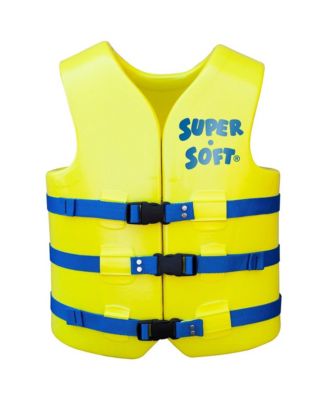 Super Soft XS Life Jacket Vinyl Coated Foam Swim Vest