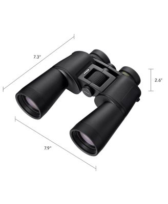 Action 16x50 Porro Prism Binoculars with 4.2 Degree Angle of View, Black