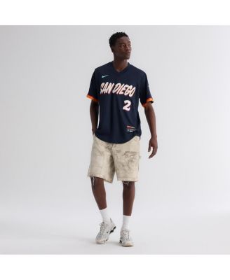 Men's Xander Bogaerts Black San Diego Padres 2026 City Connect Stadium Jersey