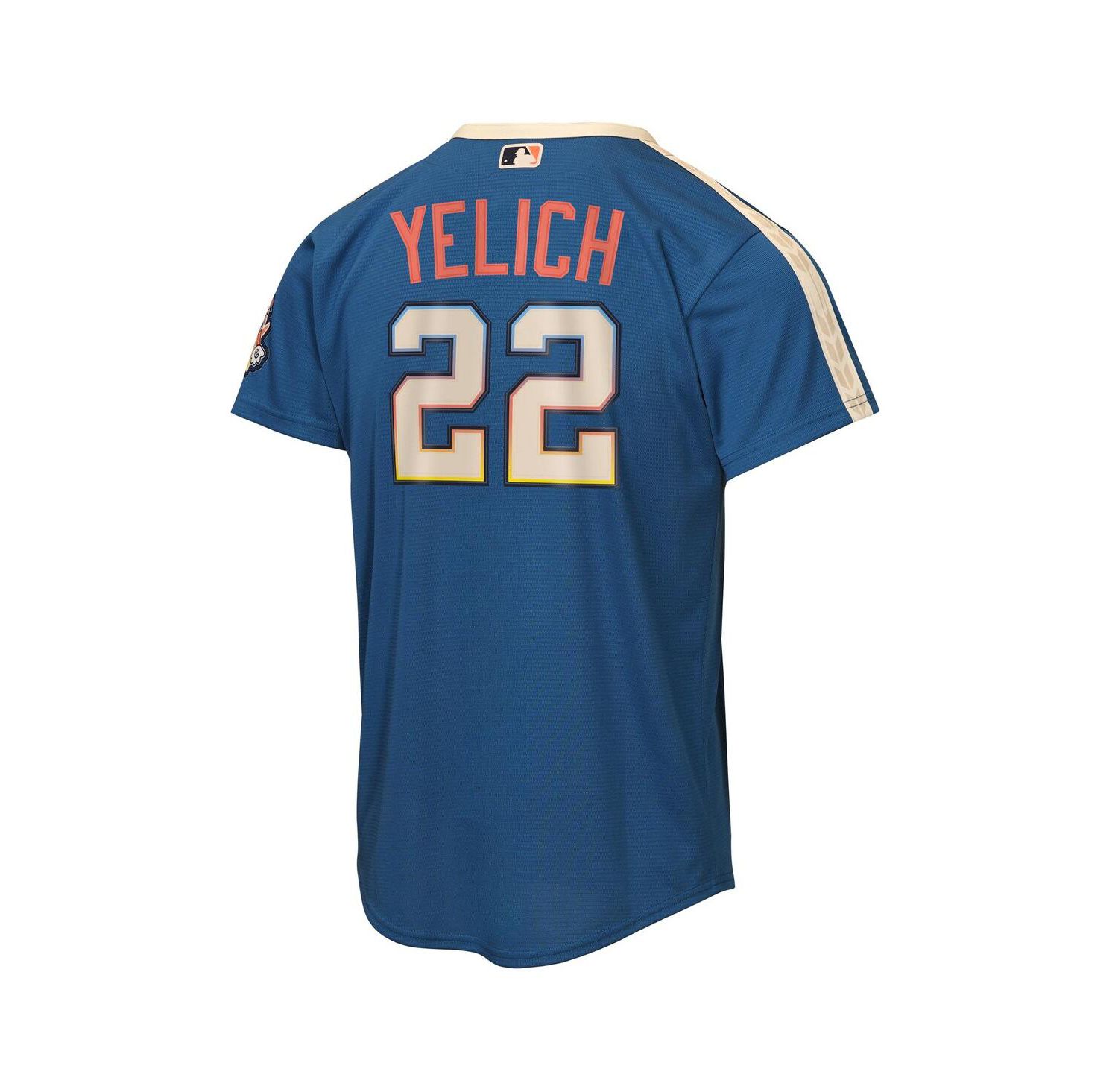 Big Boys and Girls Christian Yelich Gray Milwaukee Brewers 2026 City Connect Stadium Jersey
