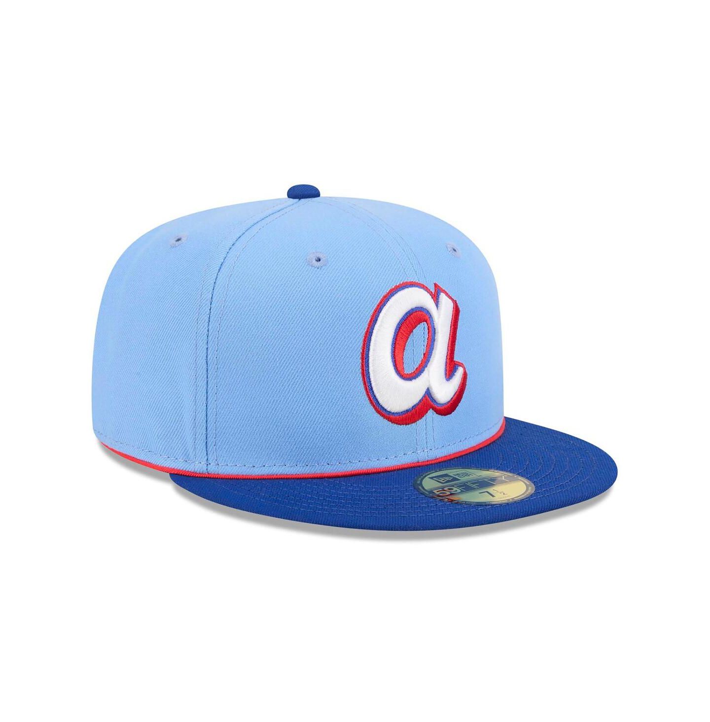 Мужская кепка New Era Black Atlanta Braves 2026 City Connect 59FIFTY Fitted Hat — фото 4