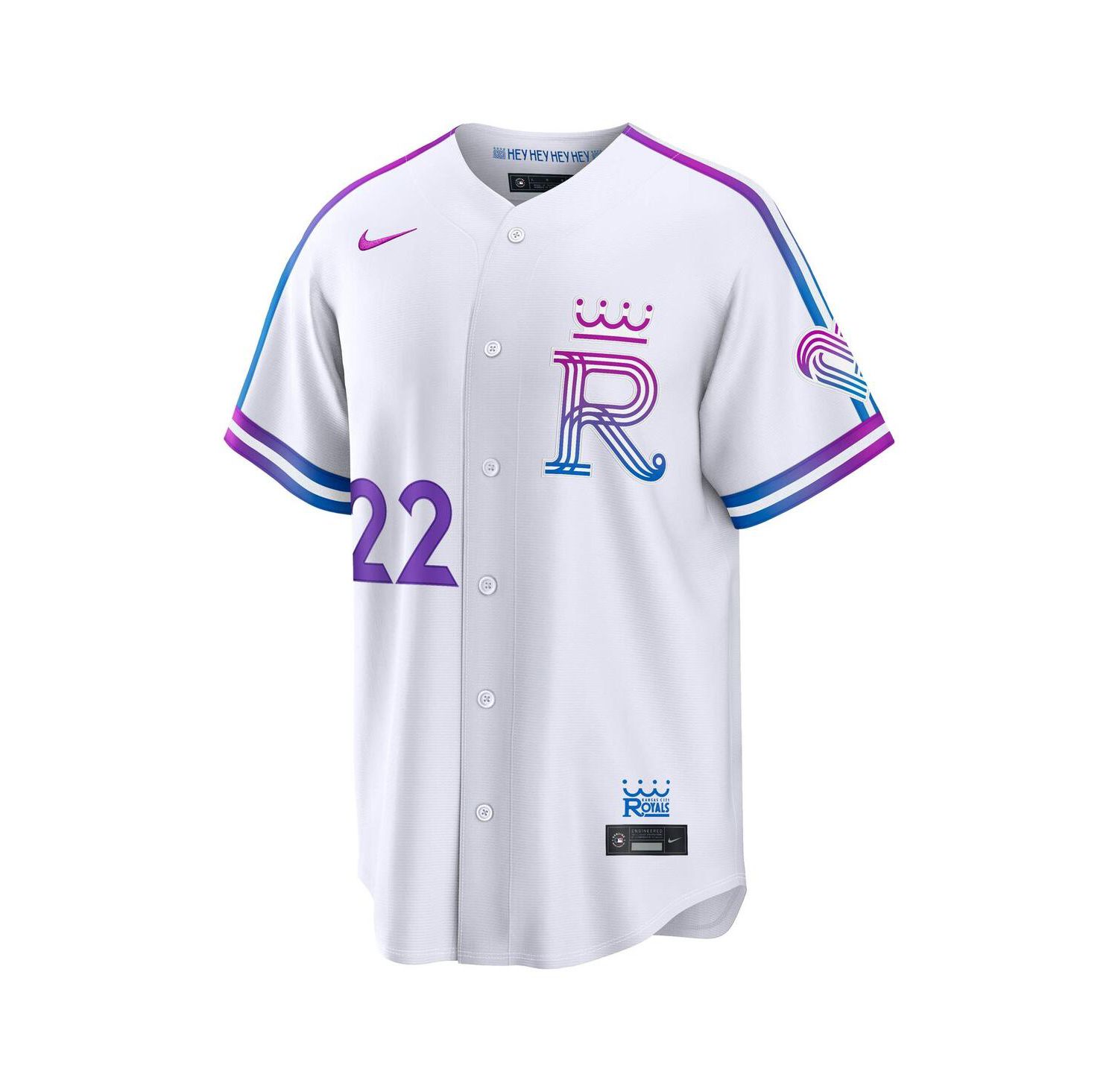 Men's Carter Jensen White Kansas City Royals 2026 City Connect Stadium Jersey