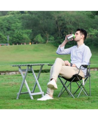 Folding Camping Table Aluminum Portable Picnic Cooking Beach Hiking Travel Fishing BBQ Indoor Outdoor Camp