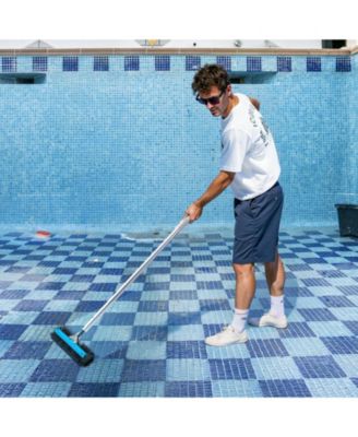 20in Pool Brush Head With Nylon Bristles for Inground and Above Ground Pools