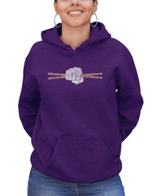 Women's Drumsticks Word Art Hooded Sweatshirt