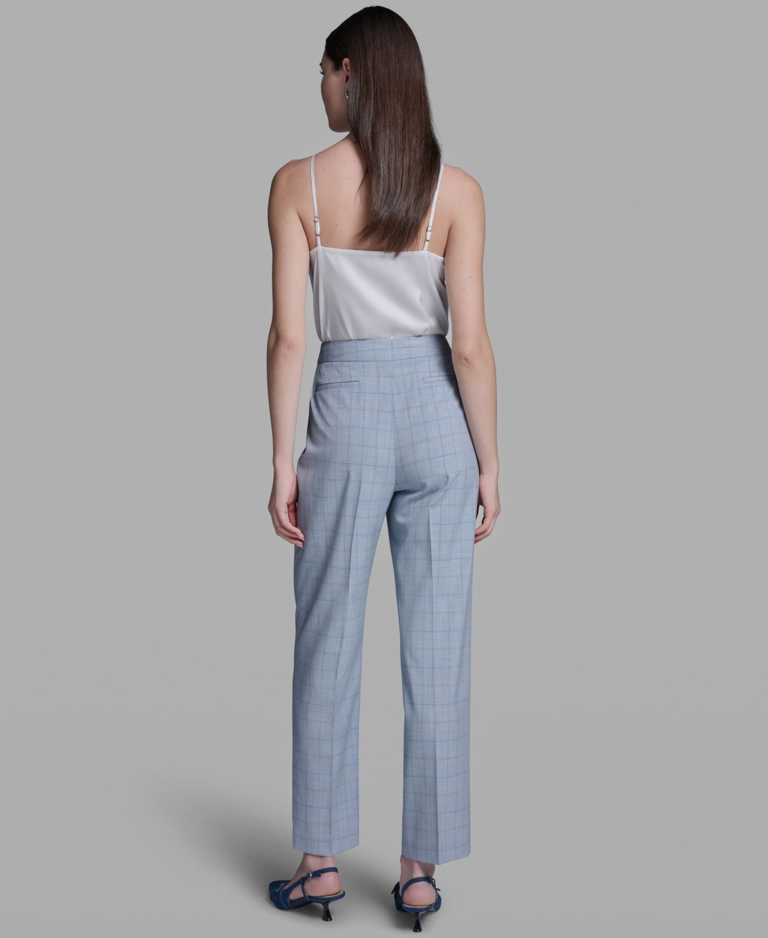 Women's High-Rise Wide-Leg Pants