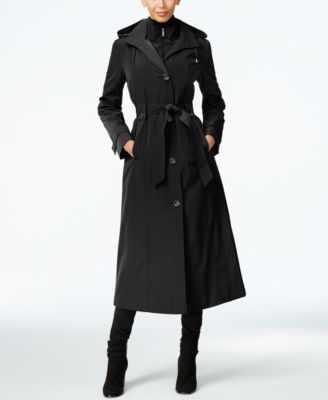 london fog maxi trench coat