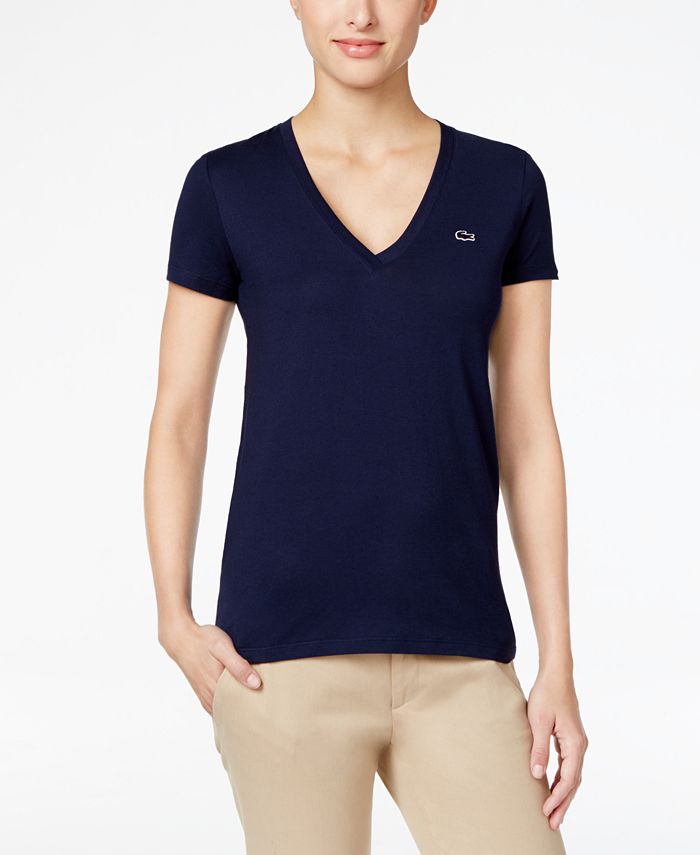 Lacoste VNeck TShirt Macy's