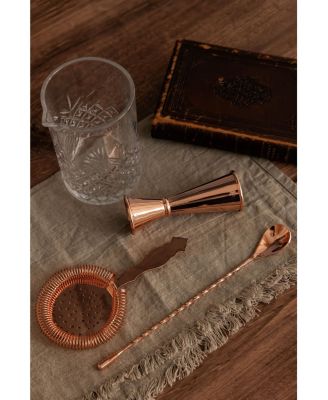 CMK Vintage Inspired Glass Barware Set